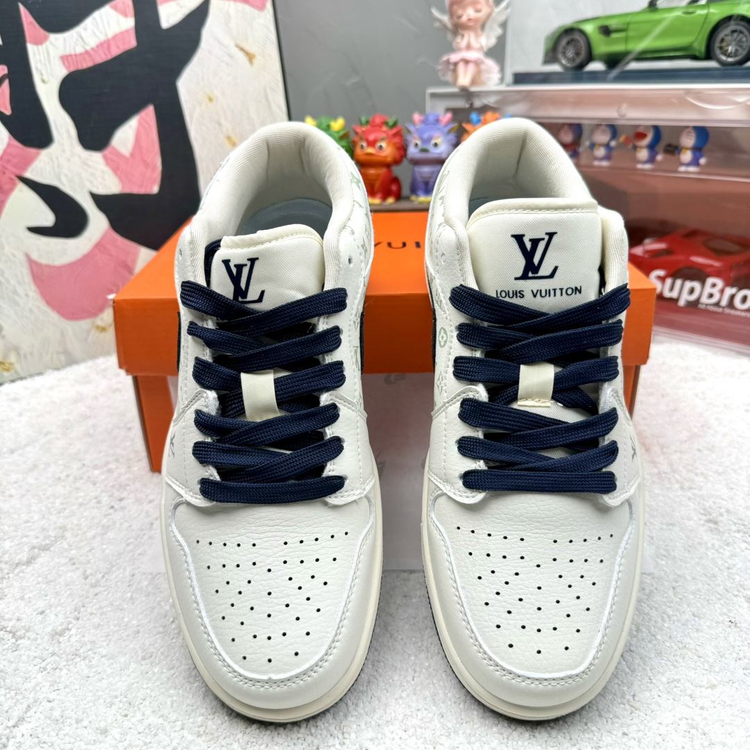 Louis Vuitton x Travis Scott x Nike Air Jordan 1 Low OG SP LV Monogram AJ1