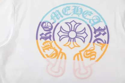 クロムハーツChrome Hearts Tシャツ黒&白 H0153