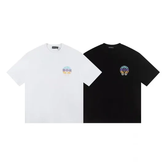 クロムハーツChrome Hearts Tシャツ黒&白 H0153