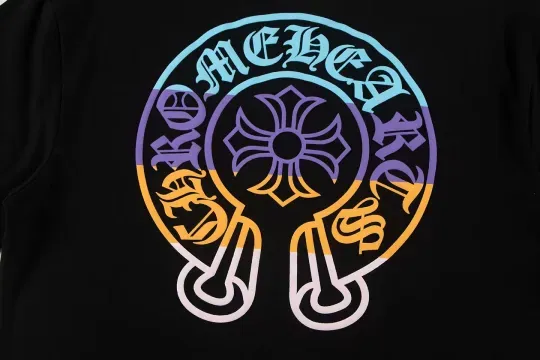 クロムハーツChrome Hearts Tシャツ黒&白 H0153