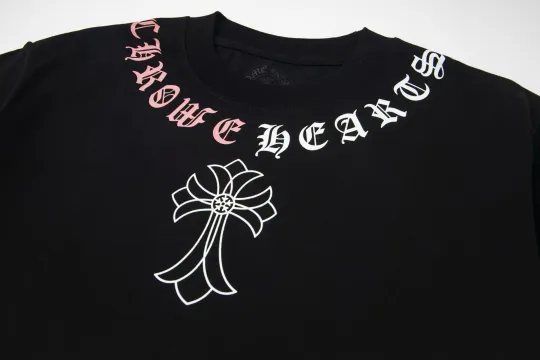 Chrome Heart クロムハーツ Tシャツ 黒 綿100% zH0120