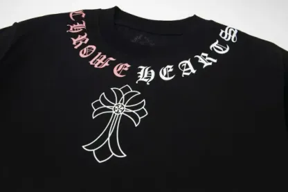 Chrome Heart クロムハーツ Tシャツ 黒 綿100% zH0120