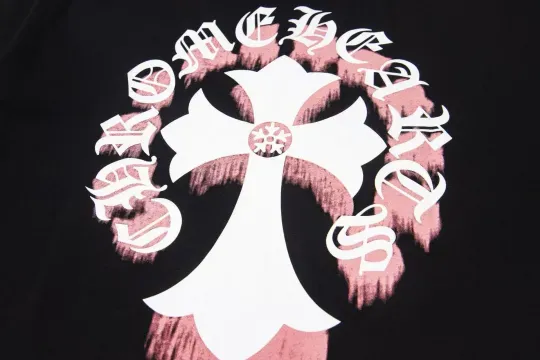 Chrome Heart クロムハーツ Tシャツ 黒 綿100% zH0120