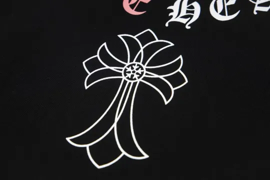 Chrome Heart クロムハーツ Tシャツ 黒 綿100% zH0120