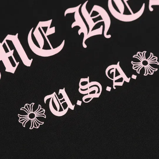 クロムハーツChrome Heart Tシャツ黒&白 綿100% zh0122