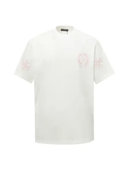 クロムハーツChrome Heart Tシャツ黒&白 綿100% zh0122