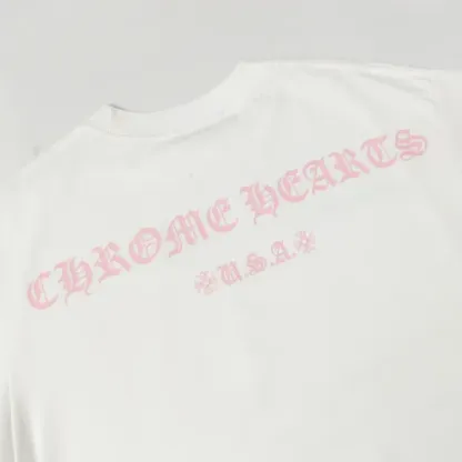 クロムハーツChrome Heart Tシャツ黒&白 綿100% zh0122