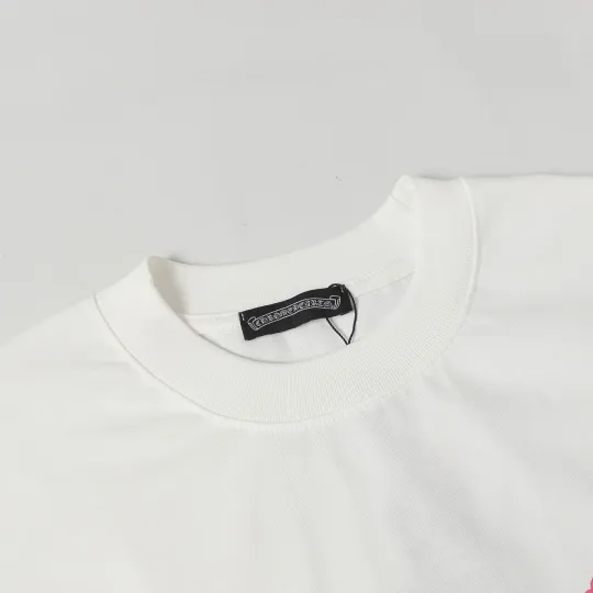 クロムハーツChrome Heart Tシャツ黒&白 綿100% zh0123