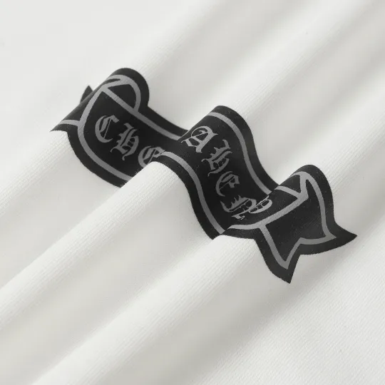 クロムハーツChrome Heart Tシャツ黒&白 綿100% zh0123