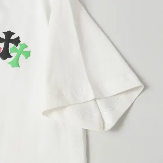 クロムハーツChrome Heart Tシャツ黒&白 綿100% zh0123