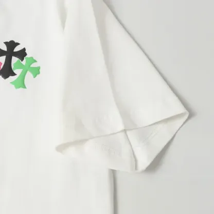 クロムハーツChrome Heart Tシャツ黒&白 綿100% zh0123