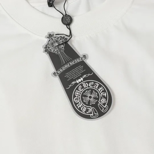 クロムハーツChrome Heart Tシャツ黒&白 綿100% zh0123