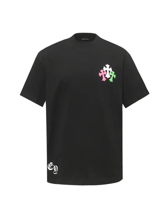 クロムハーツChrome Heart Tシャツ黒&白 綿100% zh0123