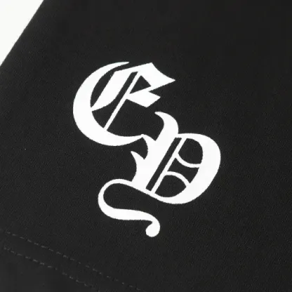 クロムハーツChrome Heart Tシャツ黒&白 綿100% zh0123