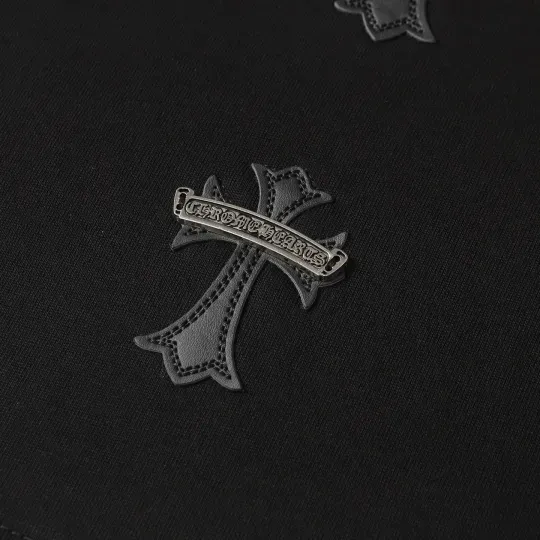 クロムハーツChrome Heart Tシャツ黒&白 綿100% zh0125