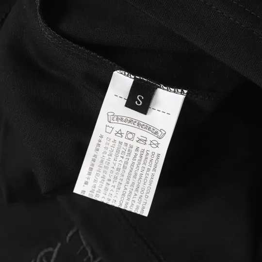 クロムハーツChrome Heart Tシャツ黒&白 綿100% zh0125