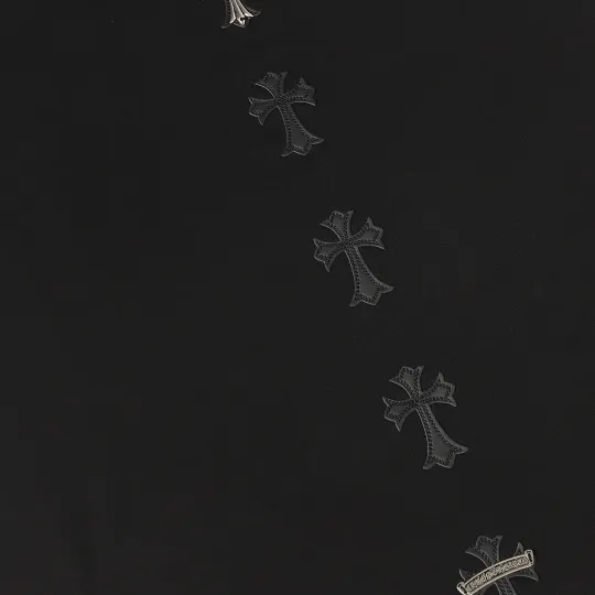 クロムハーツChrome Heart Tシャツ黒&白 綿100% zh0125