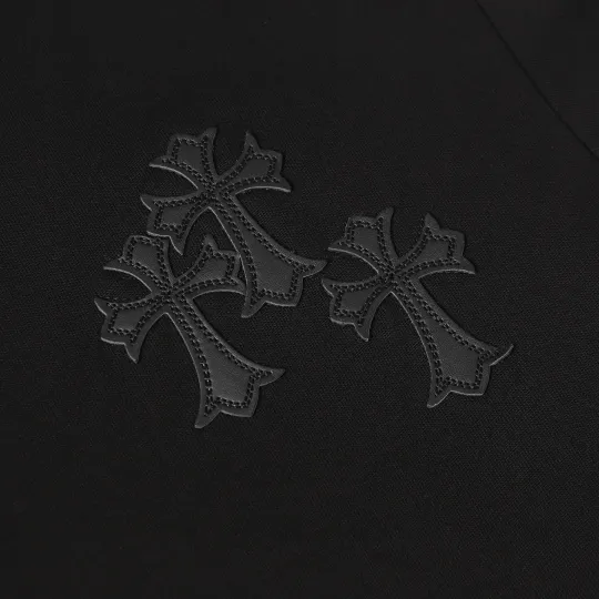 クロムハーツChrome Heart Tシャツ黒&白 綿100% zh0125