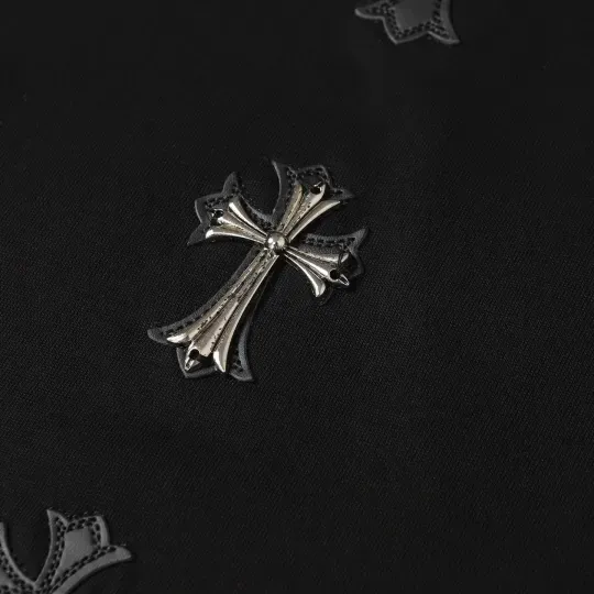 クロムハーツChrome Heart Tシャツ黒&白 綿100% zh0125