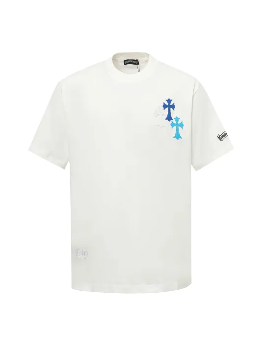 クロムハーツChrome Heart Tシャツ黒&白 綿100% zh0125