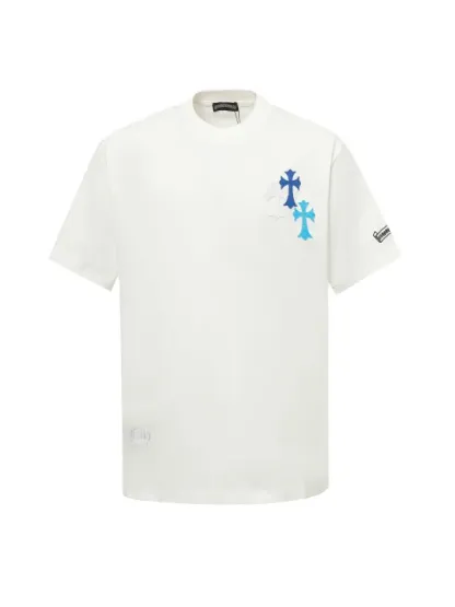 クロムハーツChrome Heart Tシャツ黒&白 綿100% zh0125