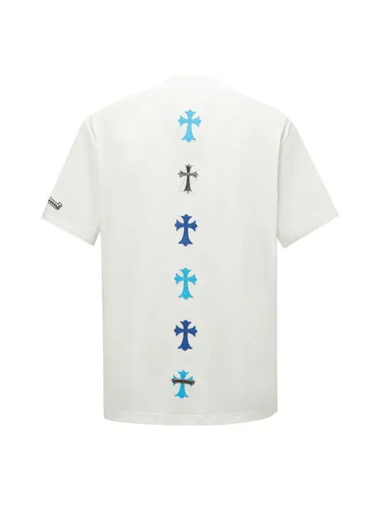 クロムハーツChrome Heart Tシャツ黒&白 綿100% zh0125