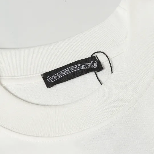 クロムハーツChrome Heart Tシャツ黒&白 綿100% zh0125