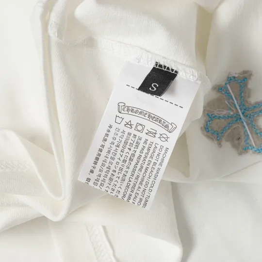 クロムハーツChrome Heart Tシャツ黒&白 綿100% zh0125