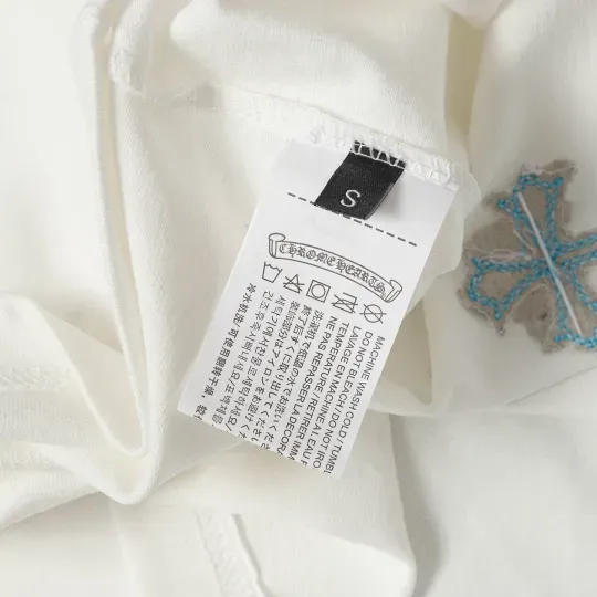 クロムハーツChrome Heart Tシャツ黒&白 綿100% zh0125