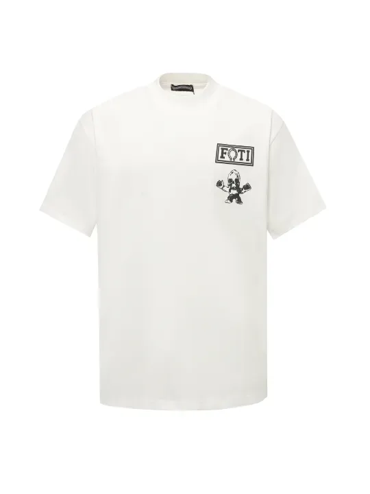 クロムハーツChrome Heart Tシャツ黒&白 綿100% zh0126