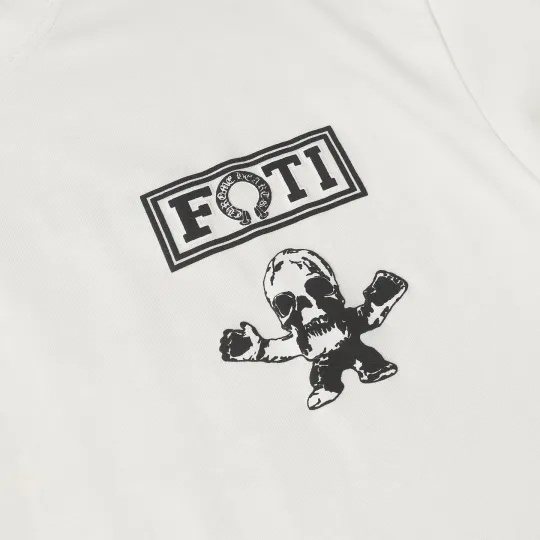 クロムハーツChrome Heart Tシャツ黒&白 綿100% zh0126