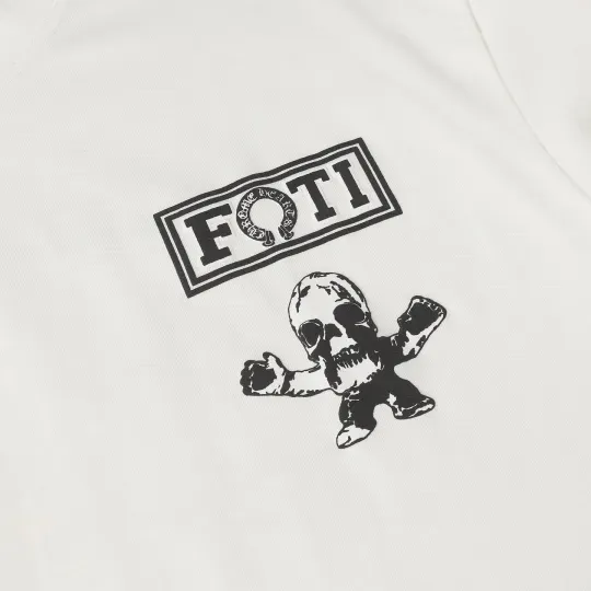 クロムハーツChrome Heart Tシャツ黒&白 綿100% zh0126