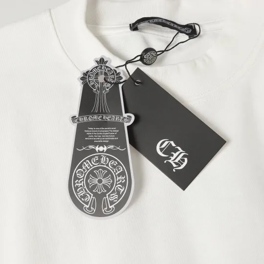 クロムハーツChrome Heart Tシャツ黒&白 綿100% zh0126