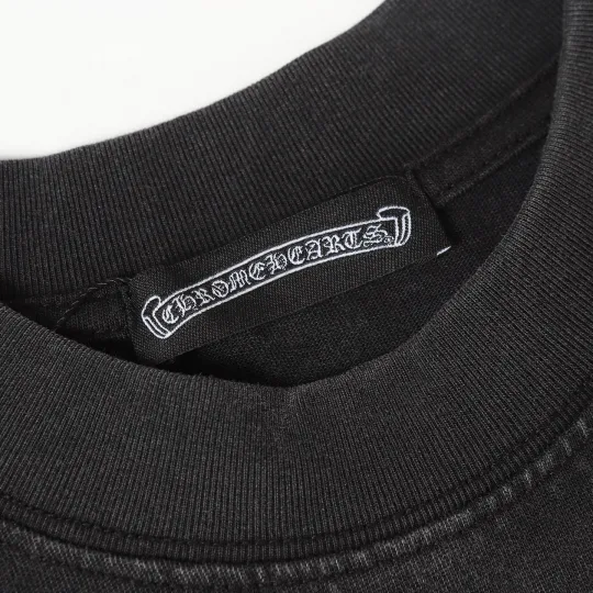 Chrome Heart クロムハーツ Tシャツ 黒 綿100% zH0127