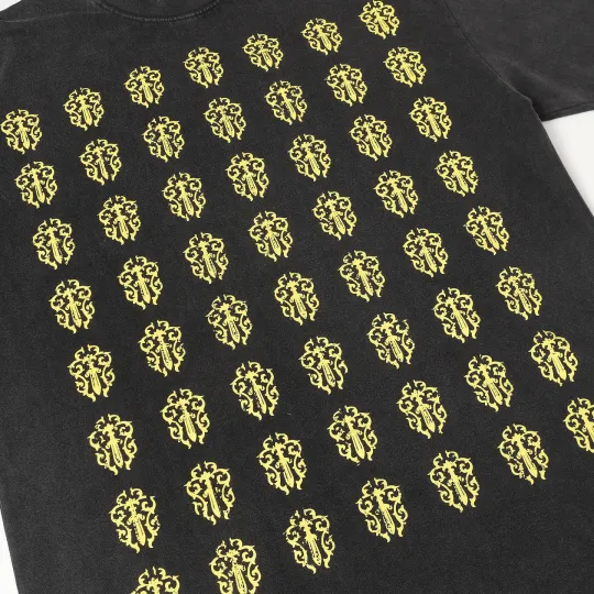 Chrome Heart クロムハーツ Tシャツ 黒 綿100% zH0127