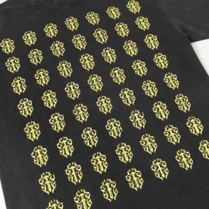 Chrome Heart クロムハーツ Tシャツ 黒 綿100% zH0127