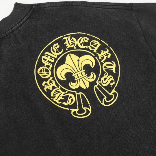 Chrome Heart クロムハーツ Tシャツ 黒 綿100% zH0127