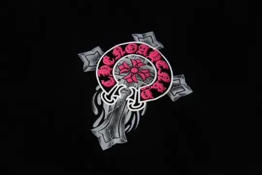 クロムハーツChrome Heart Tシャツ　黒&白 2色　綿100% zh0114