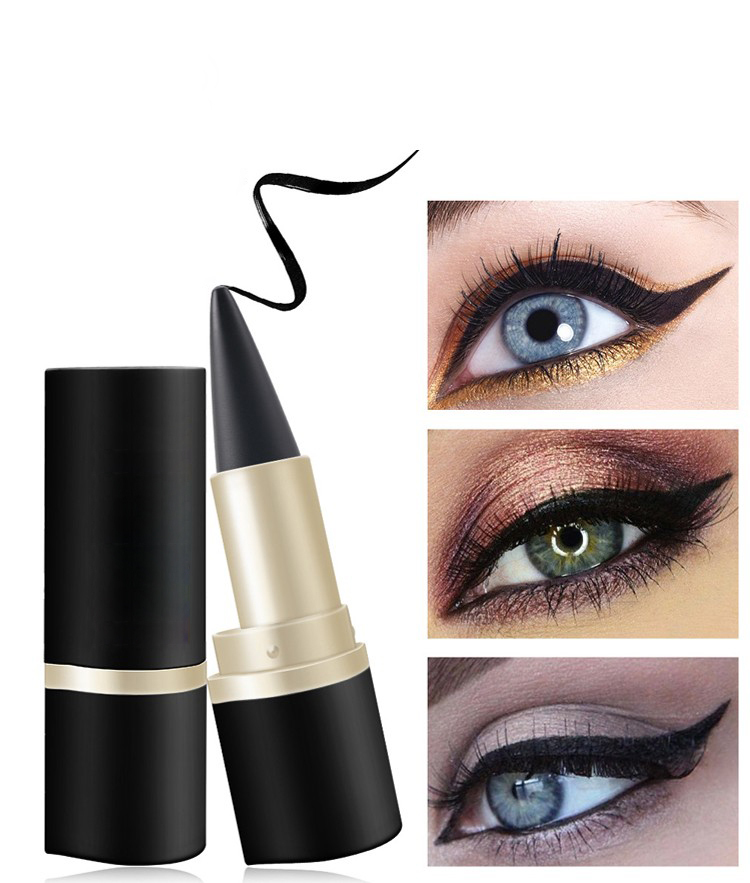 Black Single-Head Matte Waterproof Solid Eyeliner