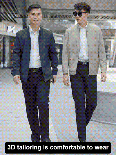 Men's Executive Jacket with Lapel Lapel