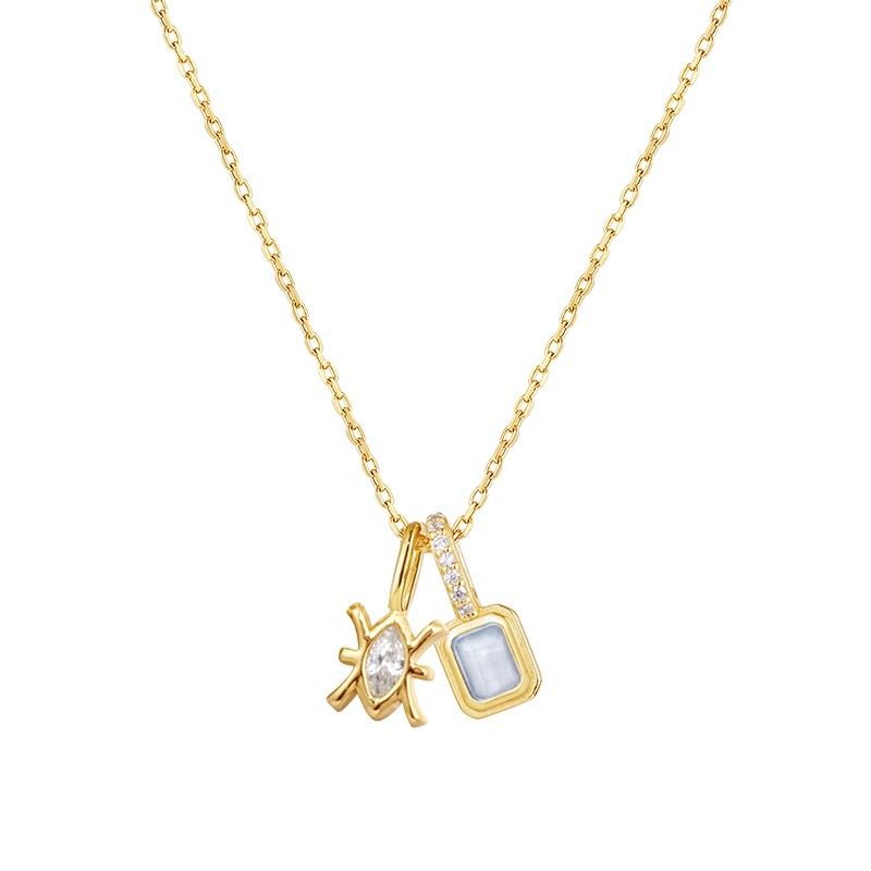 十二星座星辰石｜星座符號項鍊｜長40+5公分