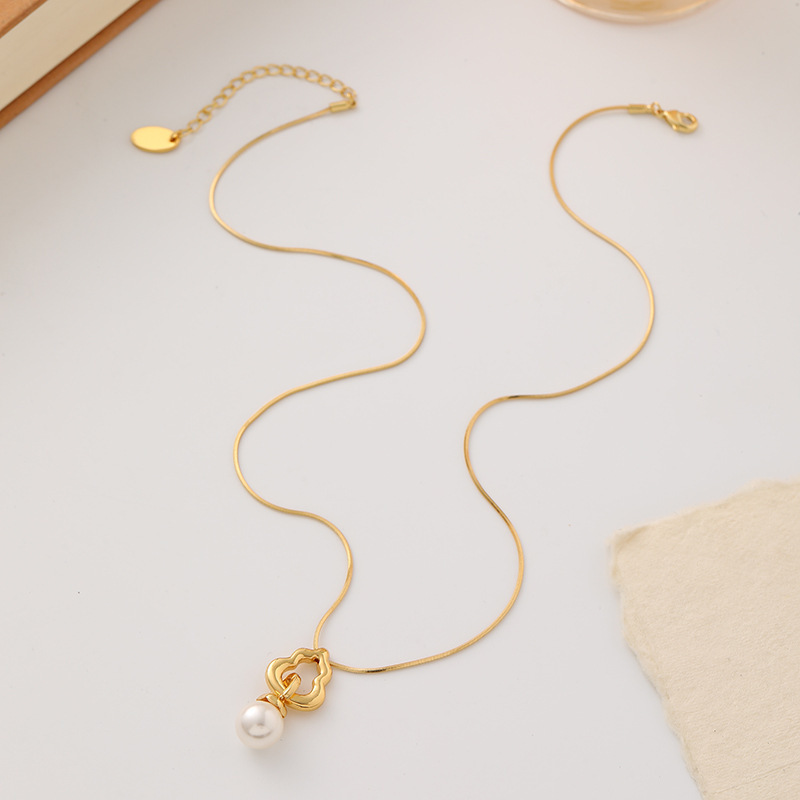 「悅熙」水晶珍珠葫蘆項鍊｜1條項鍊2種戴法｜可拆疊戴