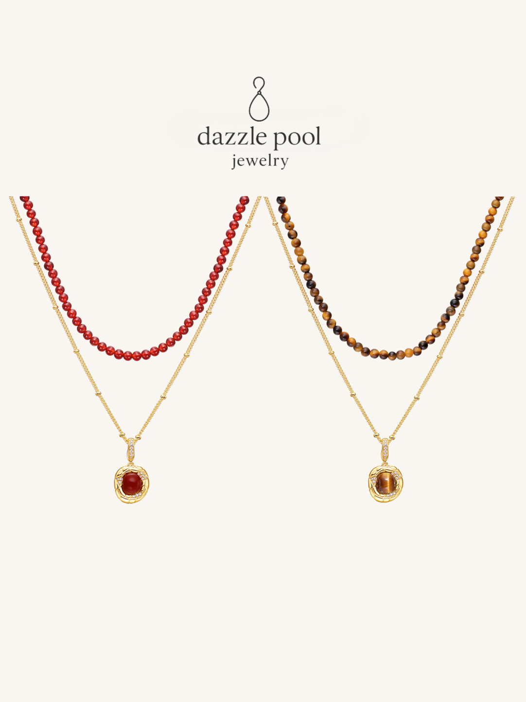 新年系列｜祥瑞&鴻運&納財雙層疊鏈