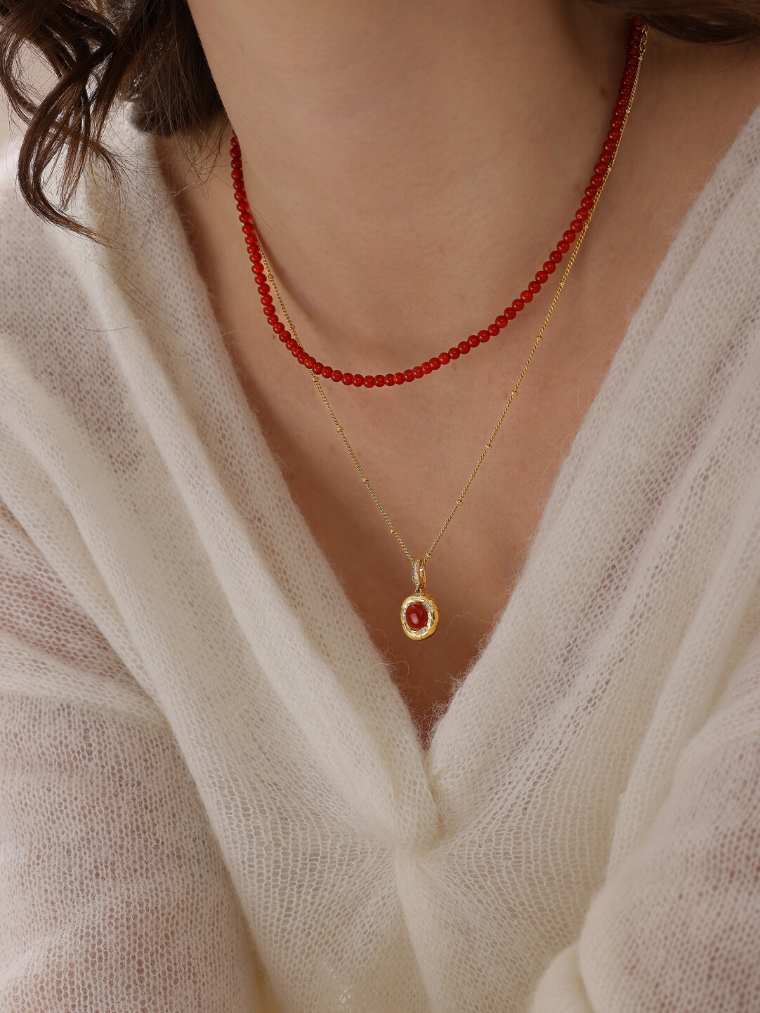 新年系列｜祥瑞&鴻運&納財雙層疊鏈