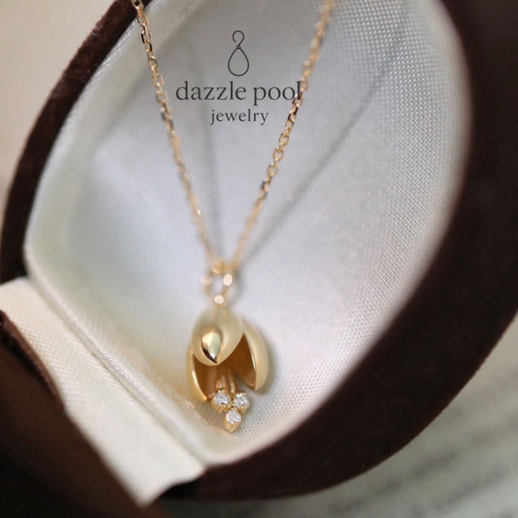 鈴蘭花仙子項鍊｜長45公分鎖骨鏈