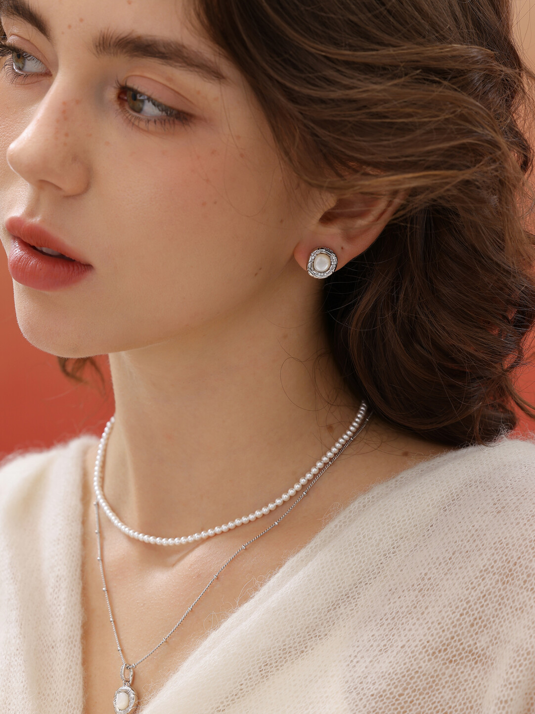 新年系列｜祥瑞·鴻運·納彩耳釘【銀色】