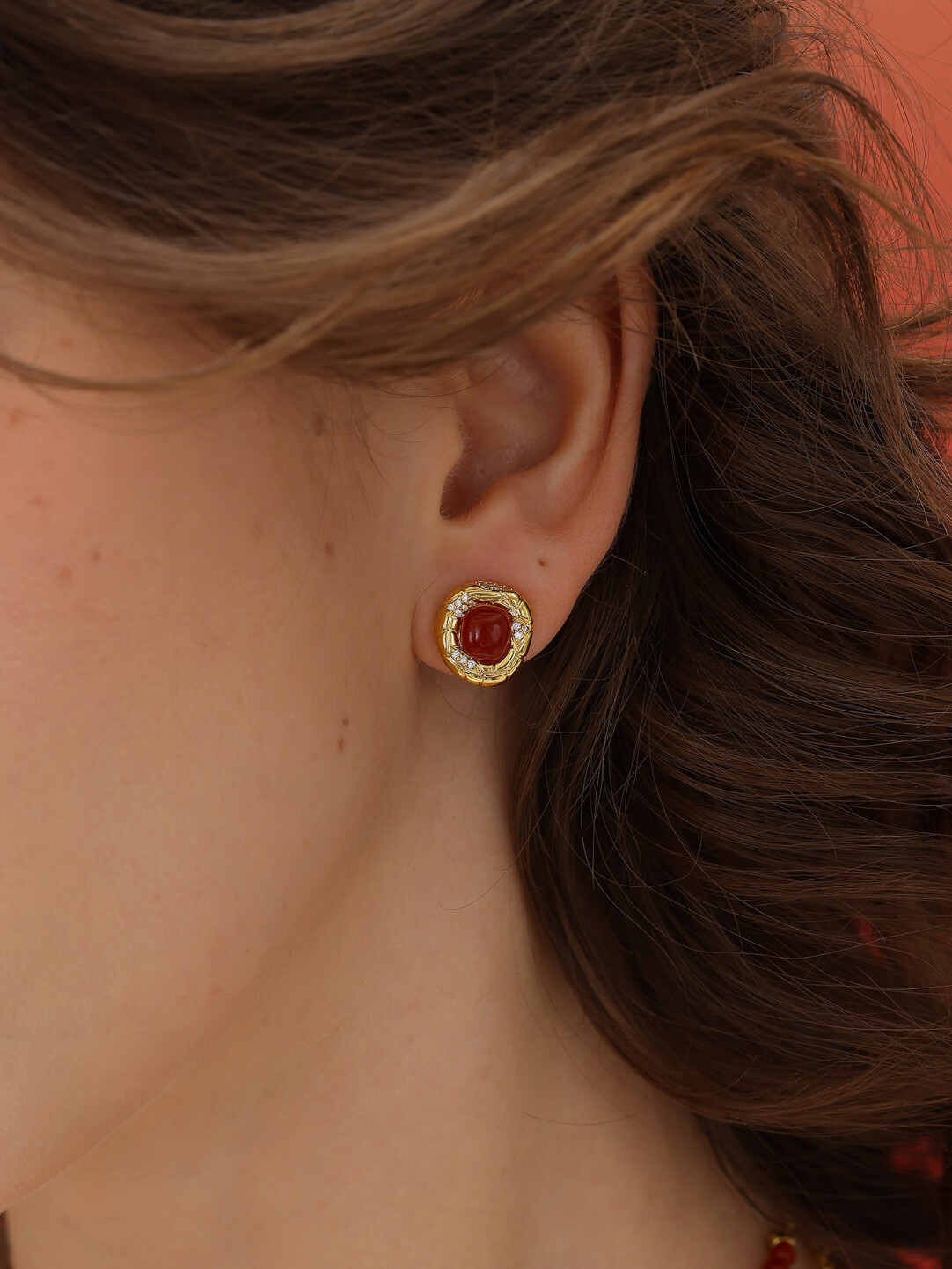 新年系列｜祥瑞·鴻運·納彩耳釘【銀色】