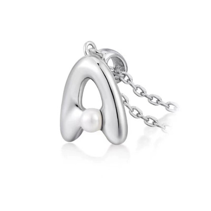 印記於心｜26字母定製珍珠項鍊｜生日禮物飾品