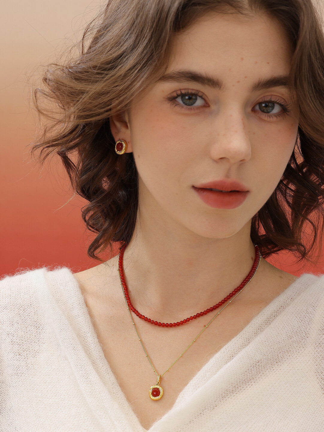 新年系列｜祥瑞·鴻運·納彩耳釘【銀色】