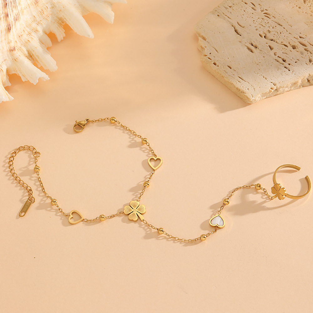 生命樹手背鏈｜戒指手鏈